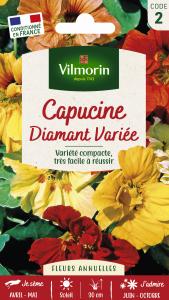 Capucine diamant variée
